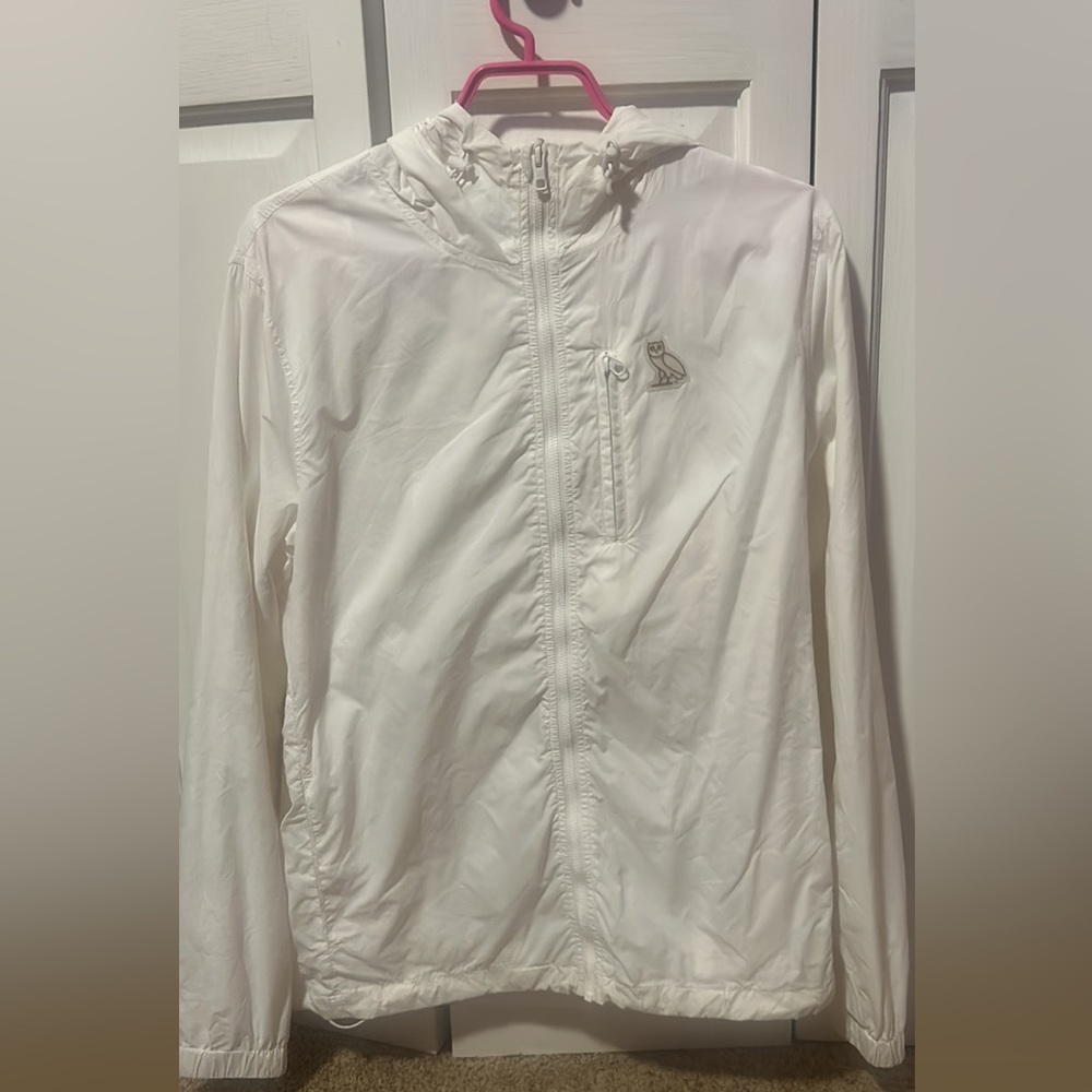 OVO packable nylon windbreaker jacket